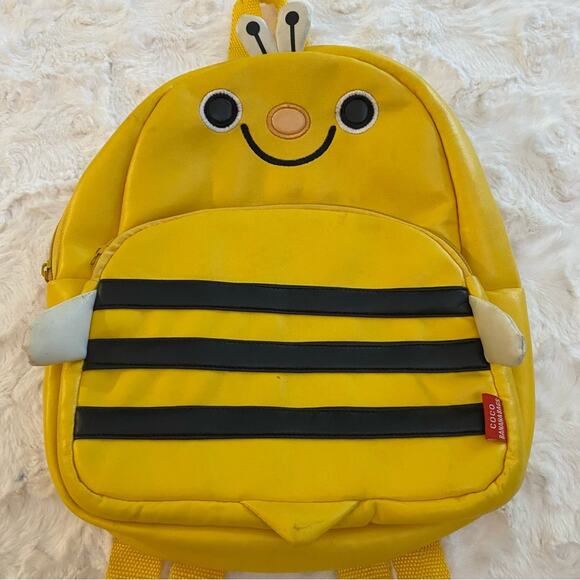 Coco Banana Bags Kids Smiling Bumblebee Backpack - Picture 2 of 11